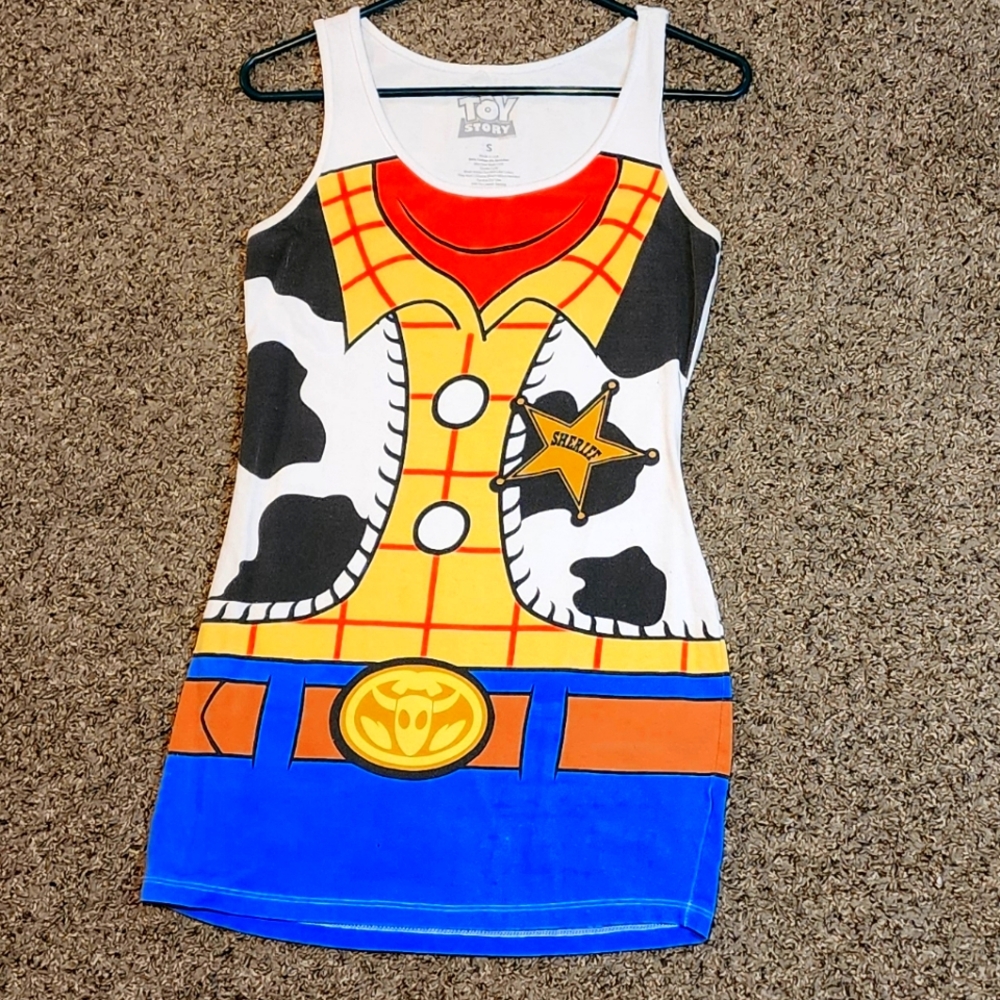 Disney toy story sherif Woody costume dress